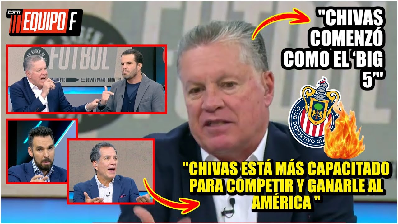 A CHIVAS los veo PELEANDO MANO A MANO con los 'BIG 5' de la LIGA MX, sentenció Peláez | Equipo F