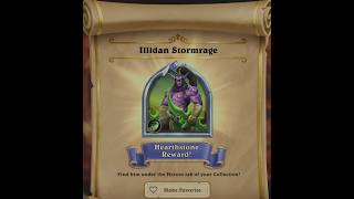 Hearthstone - Metamorphosis Illidan and Duality Azshara hero skins review