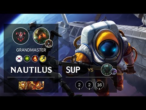 Nautilus Support vs Pyke - KR Grandmaster Patch 11.3