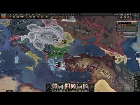 Hearts of Iron IV Kaiserreich Bulgarian-Ottoman Alliance