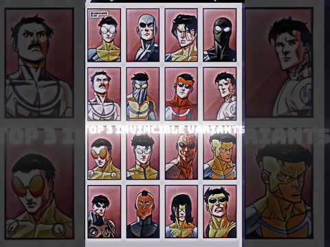 Top 3 Invincible Variants 🗿#edit #markedit #invincible #invincibleedit #mark #omni-cheeks
