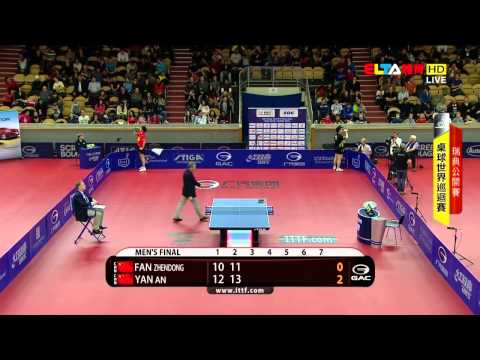 2013 Swedish Open (ms-final) FAN Zhendong - YAN An [HD] [Full Match/Chinese]