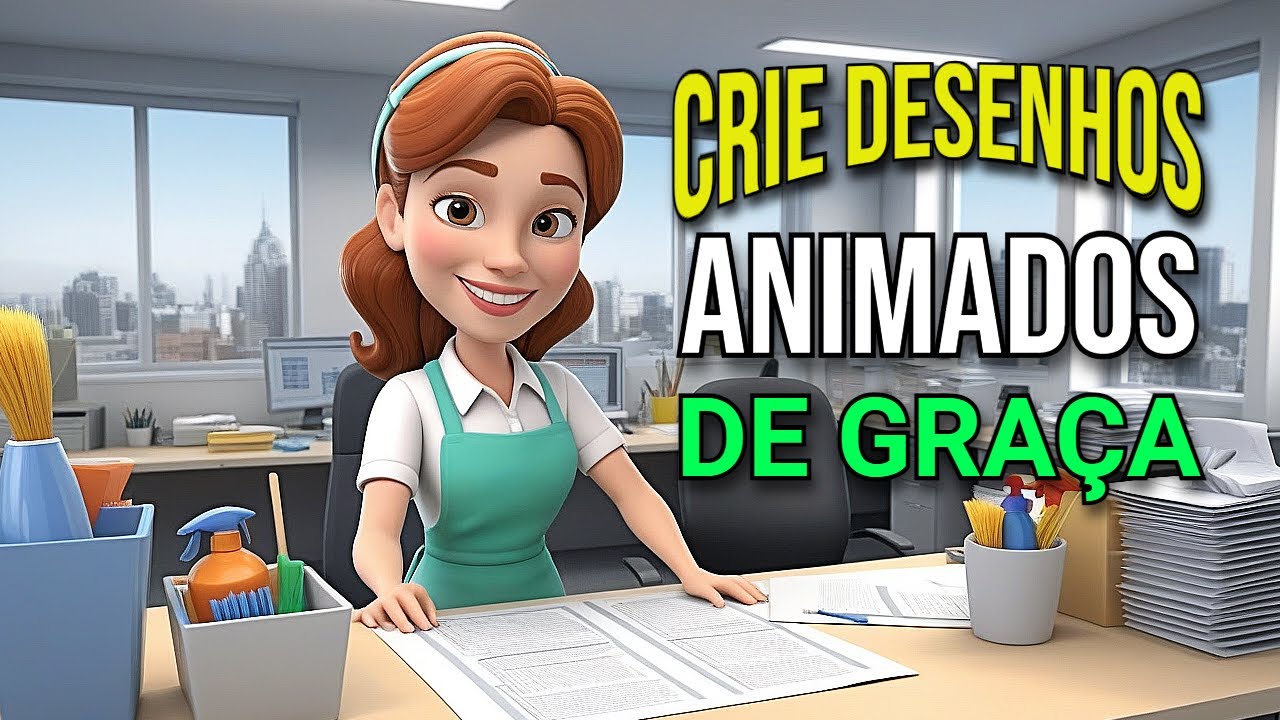 Criar desenho animado com inteligência artificial e Capcut de graça ( guia passo a passo ).