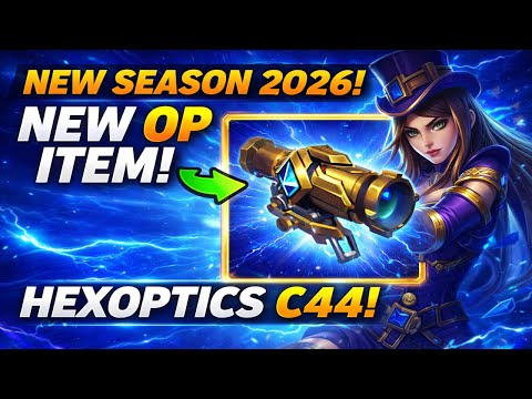 SEASON 16 CAITLYN IS BROKEN - NEW ITEM HEXOPTICS C44 IS BROKEN