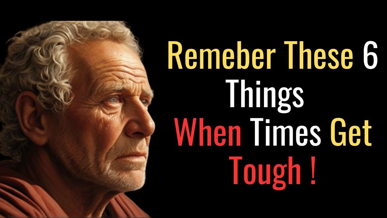 Remember This When Times Get Tough! | STOIC PHILOSOPHY