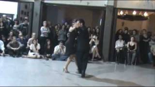 PABLO GIORGINI Y NOELIA COLETTI EN LA KERMESSE... FIESTA MILONGUERA 2/3