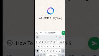 Asking Meta AI An Simple Question 🤡 #shorts #gta5 #minecraft #trending #shortsfeed