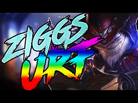 ZIGGS URF 2017 - Ultra Rapid Fire Ziggs Gameplay 2017 - League of Legends URF