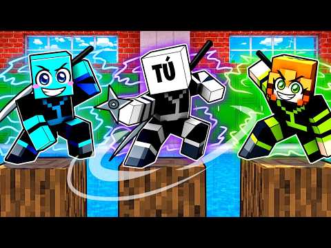 TU Entras a Una ESCUELA de SOLO NINJAS en Minecraft
