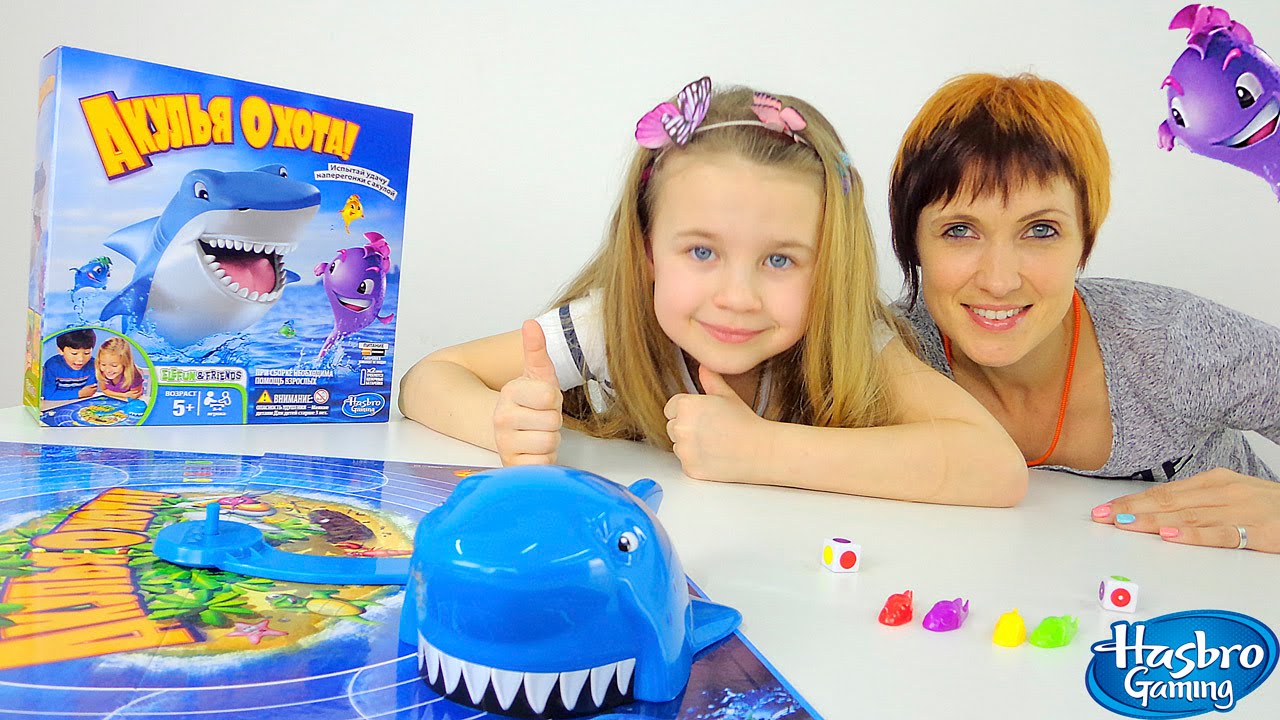 Акулья Охота настольная игра Hasbro
