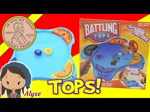 Battling Tops Family Game