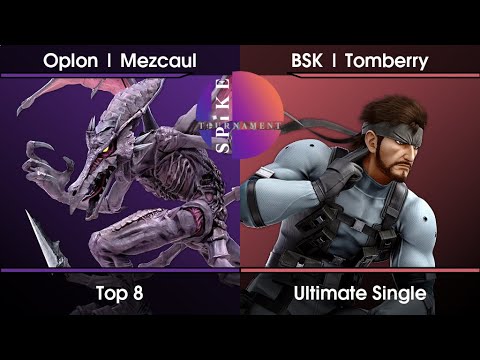 Spike Avril Top 8 - Mezcaul (Ridley) Vs. Tomberry (Snake,Pokemon Trainer) SSBU Ultimate Tournament