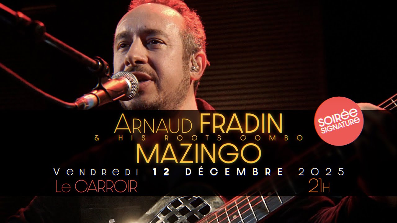 ARNAUD FRADIN and his ROOTS COMBO /// MAZINGO