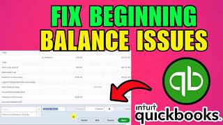 How To Fix Beginning Balance Issues When Reconciling In QuickBooks Online (Updated) (2026)