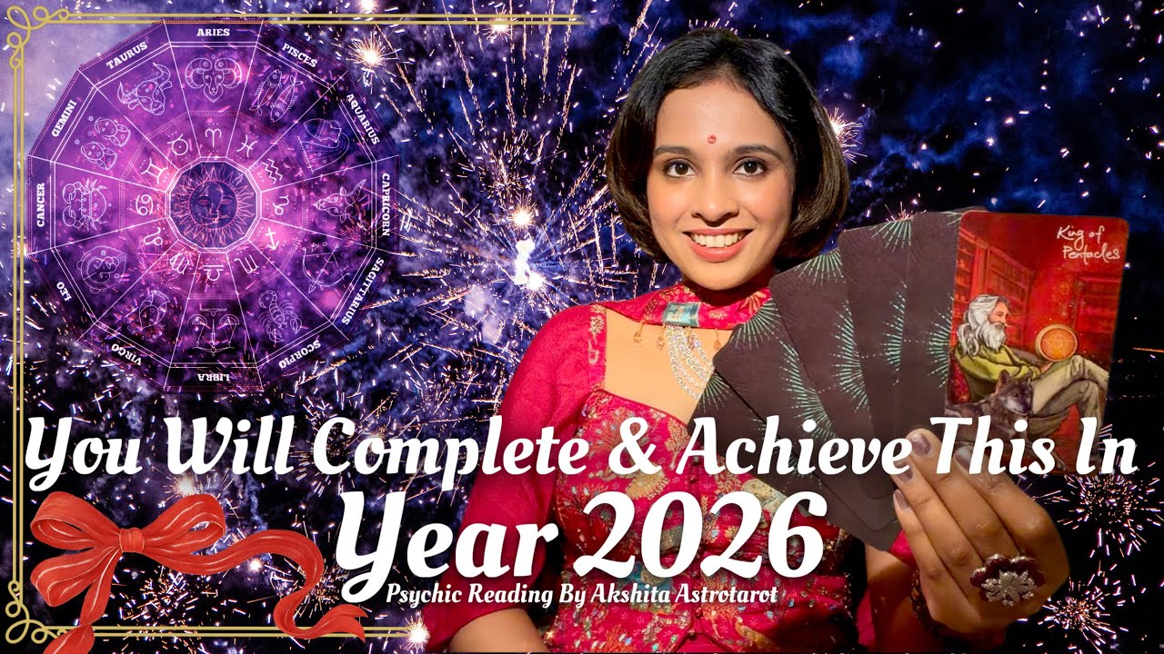 You Will Complete & Achieve This In The Year 2️⃣0️⃣2️⃣6️⃣✨😲✌️📜🤝✨Blessings Coming!🎊Tarot & Astrology 