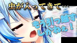 虫を家で発見したラミィのとった行動は？【ホロライブ /雪花ラミィ】