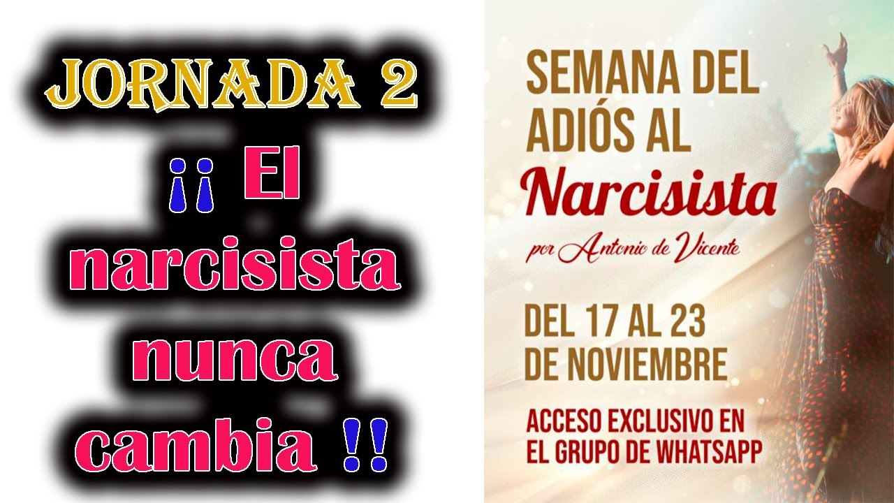 NO TE ENGAÑES EÑ NARCISISTA NO CAMBIA