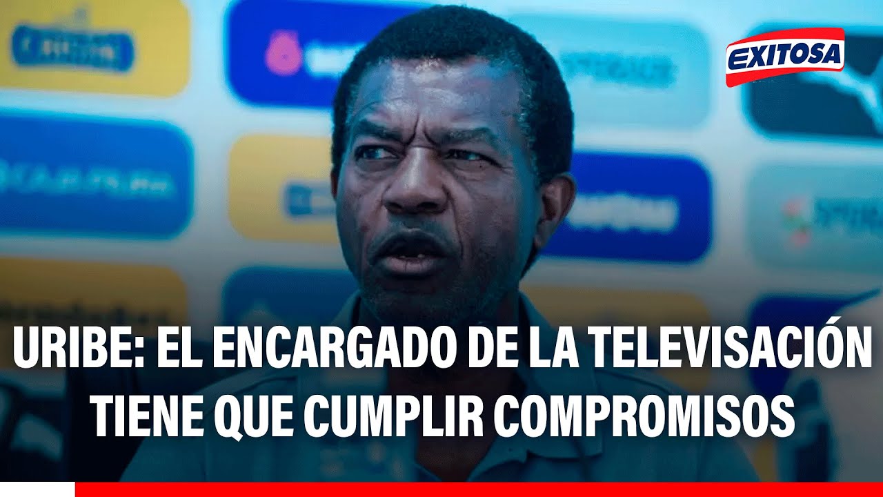 🔴🔵 Uribe lanza CONTUNDENTE MENSAJE sobre derechos de TV en Liga 1: "Tiene que sincerarse y cumplir"