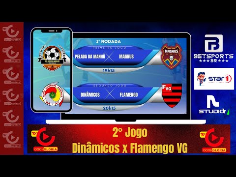 DINÂMICO 04 X 02 FLAMENGO VG | TAÇA CIDADE DE FUTSAL - VARGEM GRANDE | 1º RODADA