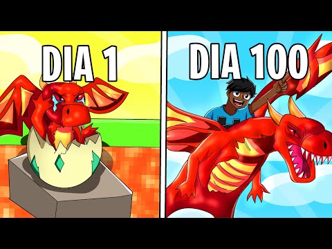 SOBREVIVI 100 DIAS NO MINECRAFT ICE AND FIRE O FILME