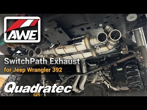 Unleash the Beast! AWE SwitchPath Exhaust Transforms the Jeep Wrangler 392 🔥