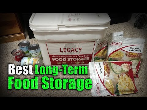 Long-Term Emergency Survival Food / Legacy Food Storage