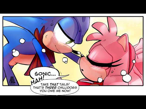 Playing Twister - Sonic x Amy (Sonamy) Comic Dub Comp