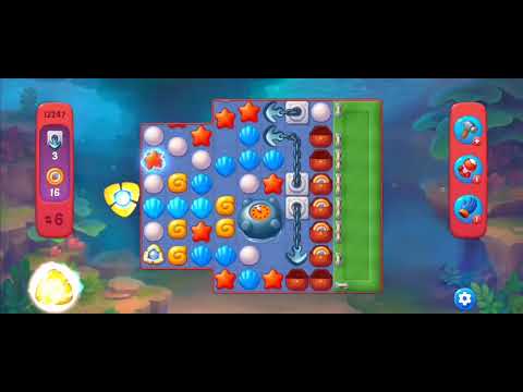 Fishdom Hard Level 12247 (with ingame boosters) @choraelmin