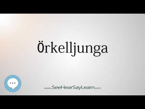Örkelljunga (How to Pronounce Cities of the World)💬⭐🌍✅