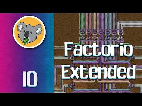 Factorio Extended Megabase #10 - Modded Factorio Gameplay