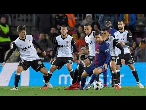 Barcelona vs Valencia [1-0], Copa del Rey 2018, Semi-Final, 1st Leg