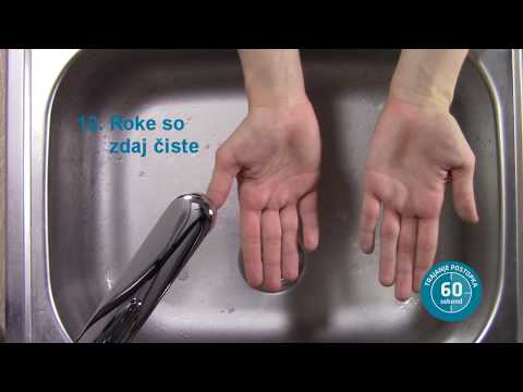 KIMI Umivanje rok - pravilna tehnika