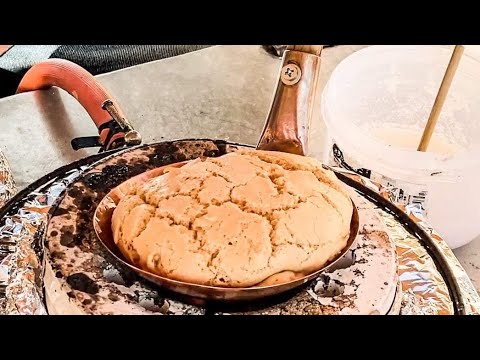 japanese honeycomb toffee karumeyaki  カルメ焼き