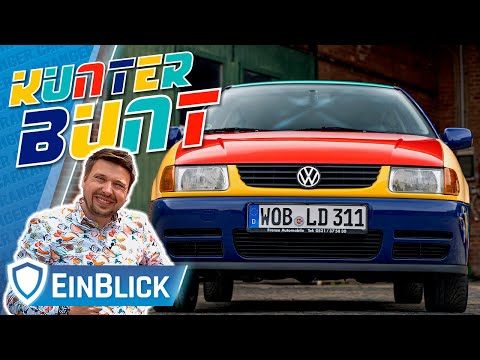 VW Polo Harlekin 1.4 (1996) - 90er Pop für Mutige! Vorstellung & Test