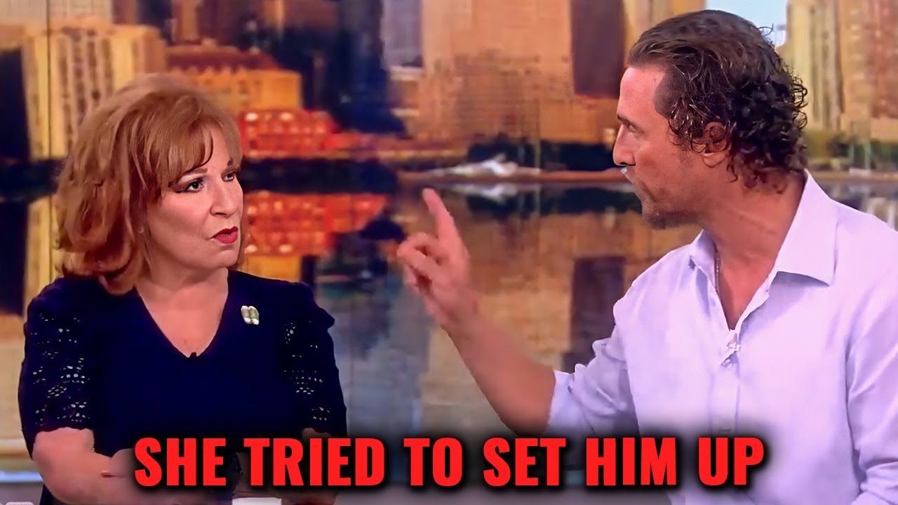 Matthew McConaughey SHUTS UP Joy Behar After She Asked This One ...