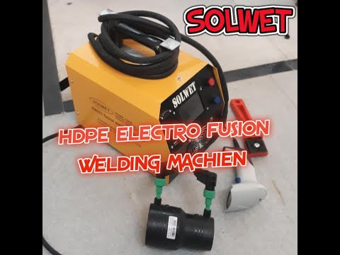 Hdpe electrofusion welding machine