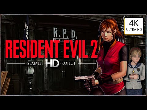 RESIDENT EVIL 2 SEAMLESS HD PROJECT || CLAIRE-A || ULTRA HD 4K 60fps