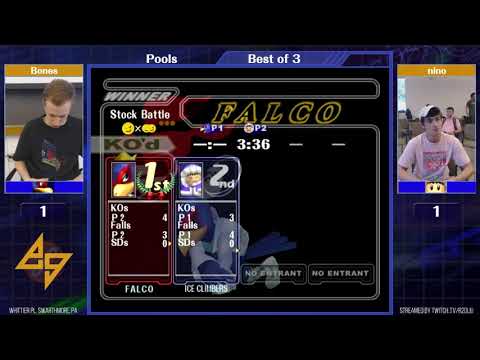 Event Match 26: Bones (Falco) vs nino (Icies) - Round Robin