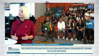 SE DISPUTÓ EN SANTA FE LA LIGA NACIONAL DE BÁSQUET SOBRE SILLA DE RUEDAS