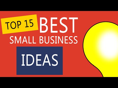 あなた自身のビジネスを開始するトップ15ベストスモールビジネスのアイデア (Top 15 Best Small Business Ideas To Start Your Own Business)