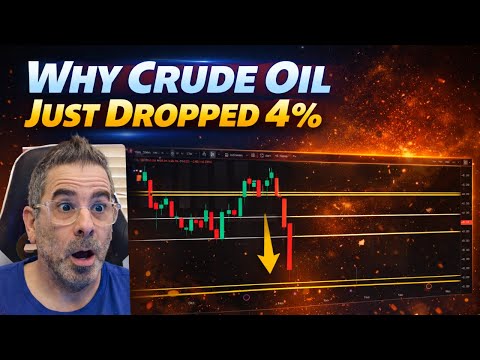 Why Crude Oil Just Dropped 4% - Full Analysis