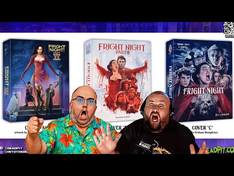 Fright Night part 2 (1988) 4K UHD FIRST LOOK with Michael Felsher and your Questions! | deadpit.com