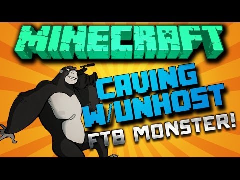 HermitCraft FTB MONSTER {Ep.1} - Caving With Unhost!