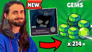 NO WAY😳😳SUPERCELL EXPLAINED EVERYTHING😨NEW FREE 256 GEMS +ASH GLITCH and MORE! `Brawl Stars English