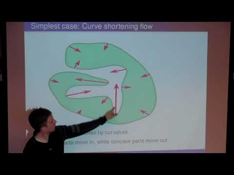 Colloquium 4/5/18. William Minicozzi.  Optimal regularity for geometric flows.