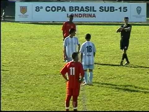 LONDRINA E C 0X3 DESPORTIVO COPA BRASIL SUB 15