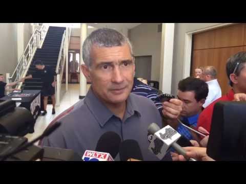 Frank Martin talks about Michael Carrera and the NBA