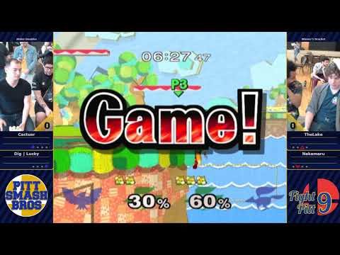 Cactuar & Dig | Lucky vs TheLake & Nakamaru - Melee Doubles - Fight Pitt 9