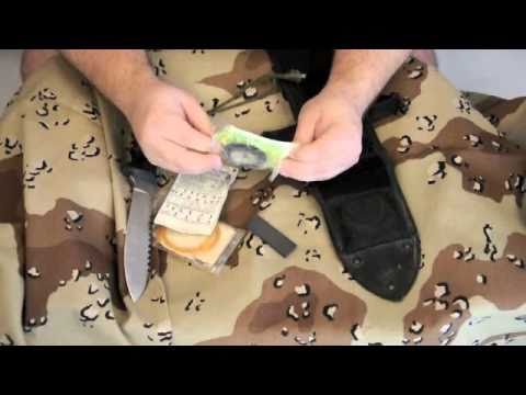 Kershaw fixed blade Survival Knife model 1005