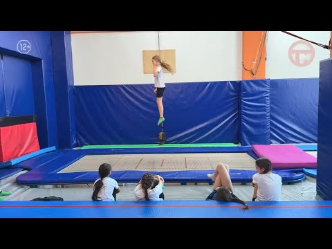 🏆 Соревнования по прыжкам на батуте прошли в Уссурийске